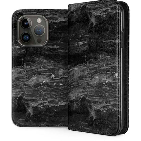 Crystal Black iPhone 15 Pro Folio Case